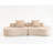 110.24" Fully Compressed Sofa