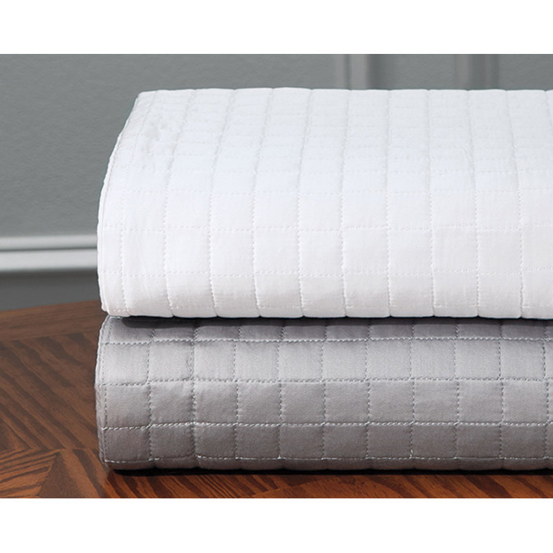 Urban Bed Skirt, Grey, Queen