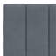 Coussin de tête de lit vidaXL gris foncé Hanko-1304748913-1304748912