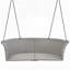 Balancelle suspendue en rotin pour 2 personnes-1688092693