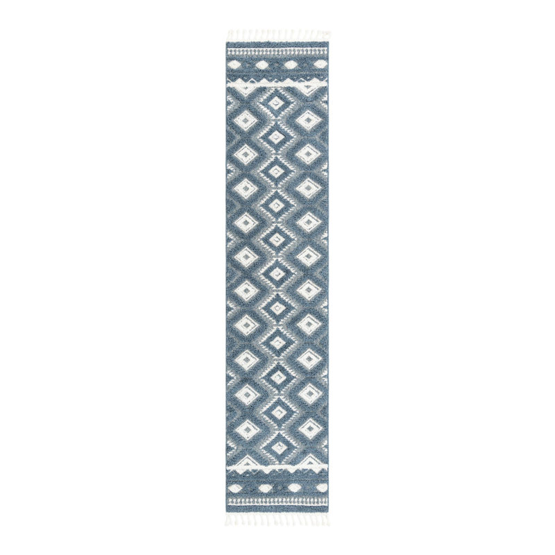 Josylin Geometric Indoor Rug, Runner 2'7" x 12'