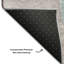 Tapis géométrique de qualité supérieure lavable à la machine AMF1140-286970344