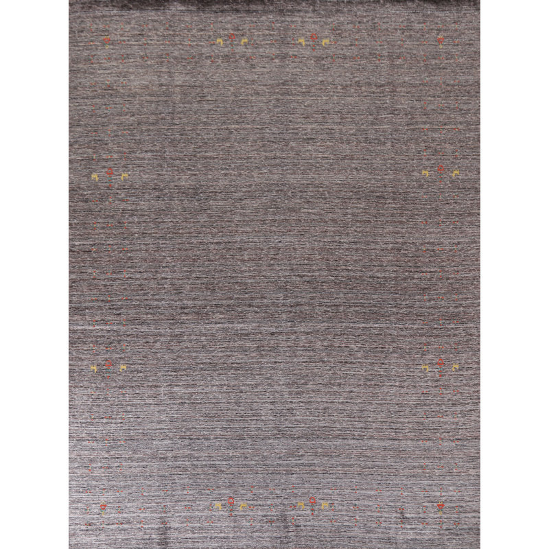 Tapis rayé Gabbeh 8 x 10
