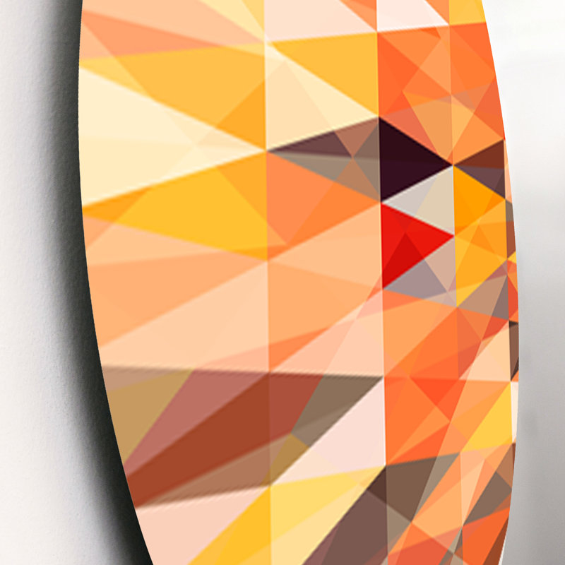 Abstract Wall Decor on Metal