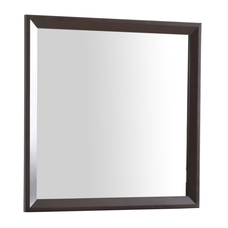 Mirror, 36" x 36", Espresso, Square