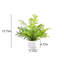 Sapin artificiel 15,75 po