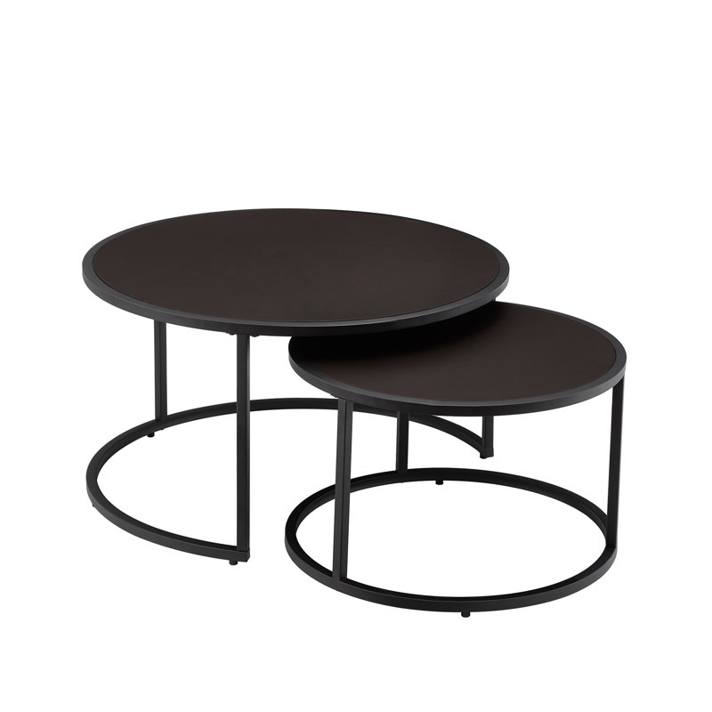 Table basse Nesting, Dark Brown