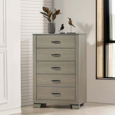 Commode de rangement moderne à cinq tiroirs