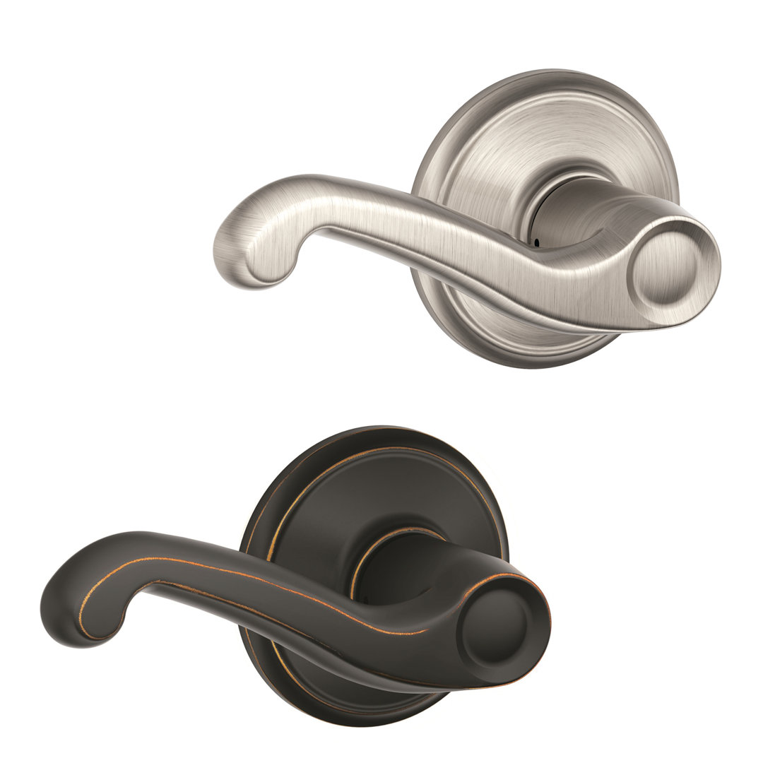 Flair Lever Hall and Closet Lock Schlage 