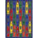 Tapis à motif de crayons géants Playful