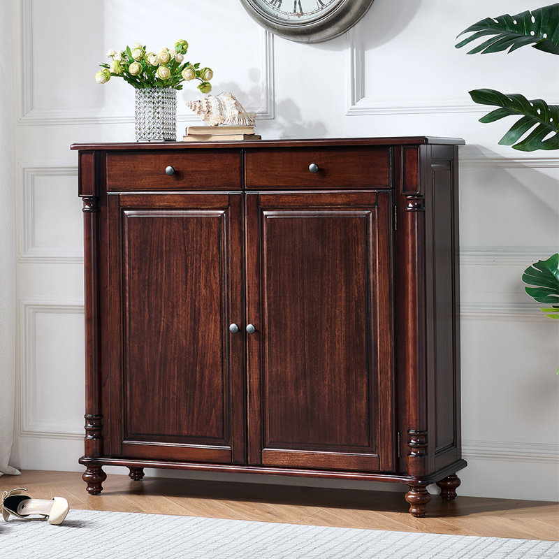 Classic and practical storage shoe cabinet