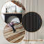 Console avec base en arche noire
