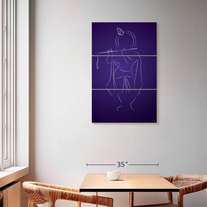Adella Modern Krishna, 57" H x 36" W