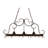 Rustic Lodge Handcrafted Rectangle Hanging Pot Rack