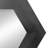 Versatile Hexagonal Mirror With Sturdy Wood Frame, Perfect For Enhancing Any Room's Decor And Functionality