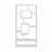 10-Shelf Rectangular Bookcase-1663729333