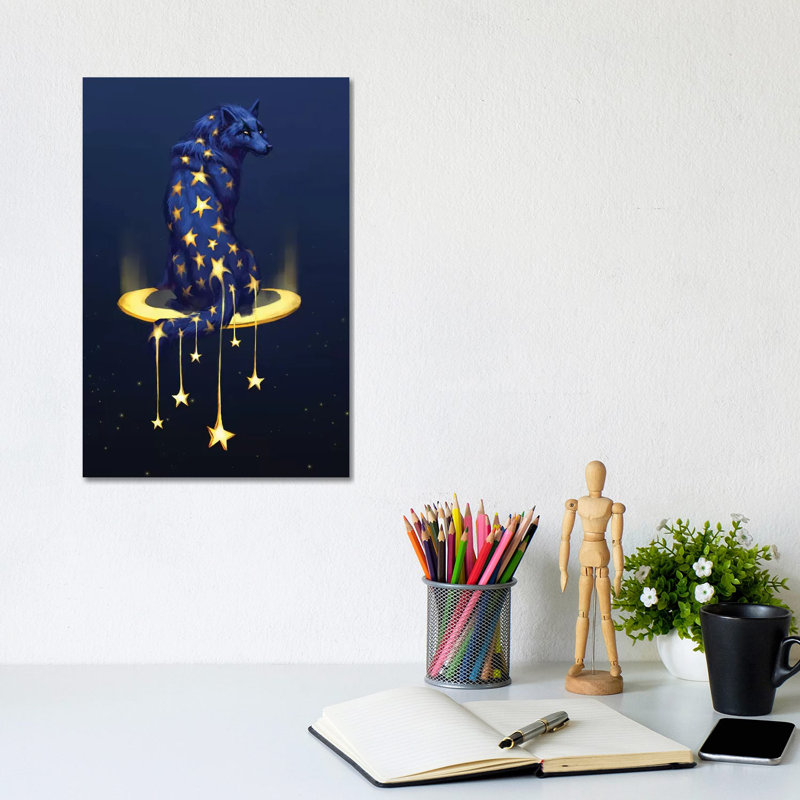 Star Drop by Jade Merien - Wrapped Canvas Gallery-Wrapped Canvas Giclée, 20.32 cm H x 30.48 cm W