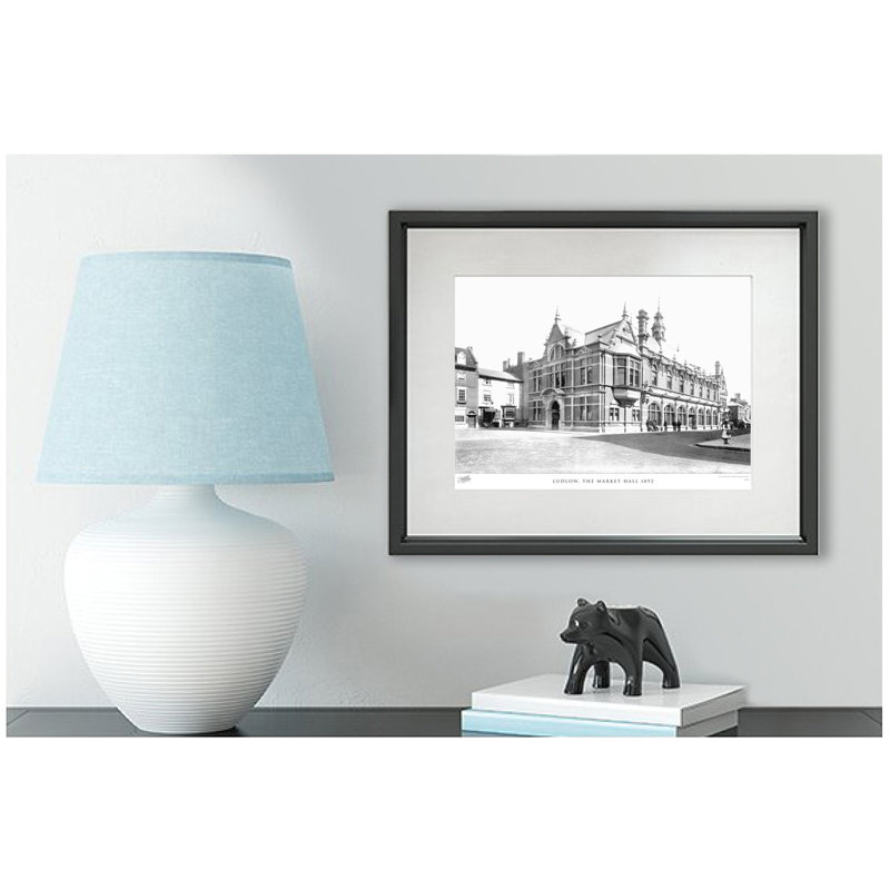Ludlow, The Market Hall 1892 - Single Picture Frame Print, 28cm H x 36cm W x 2.3cm D