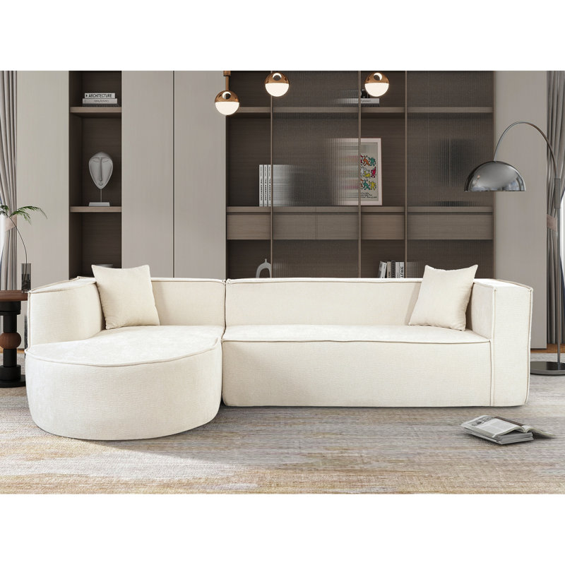 Canapé modulaire de luxe, matériau, mousse haute, mobilier d'appoint de salon élégant, éponge, pièce de décoration intérieure