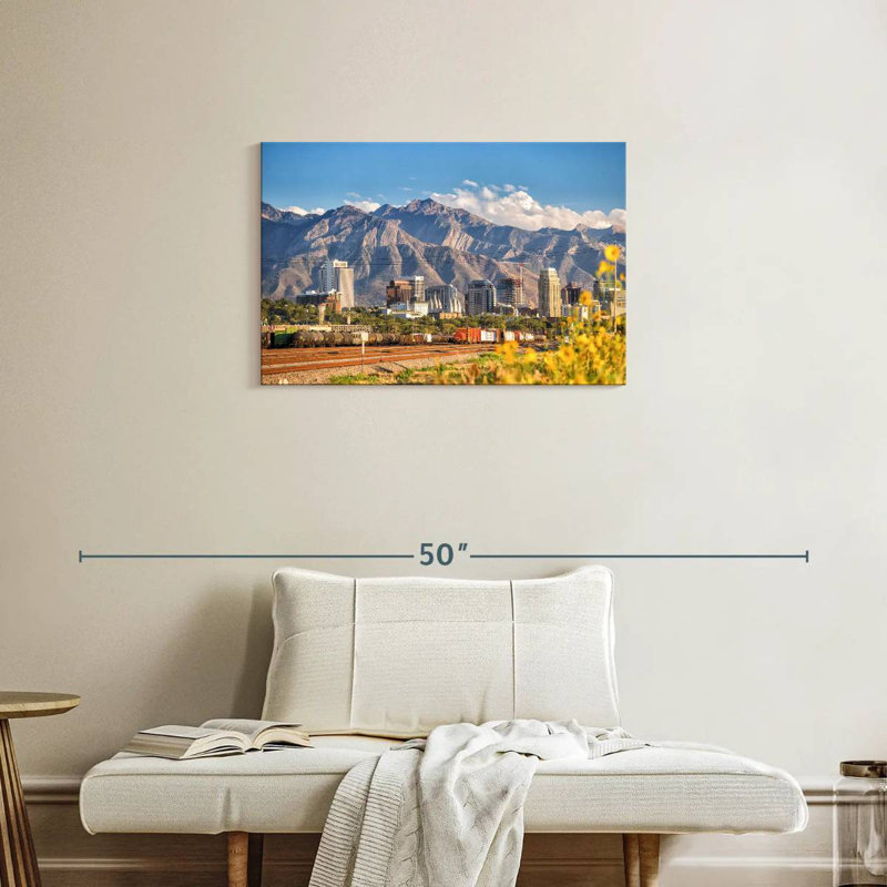 Hannes, centre-ville de Salt Lake City, H 20 po x l 30 po