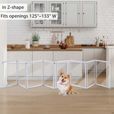 24cm H Free Standing Gate With Door