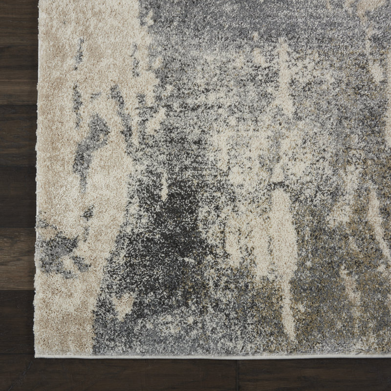 Abstract Indoor Rug, Rectangle 7'10" x 10'6"