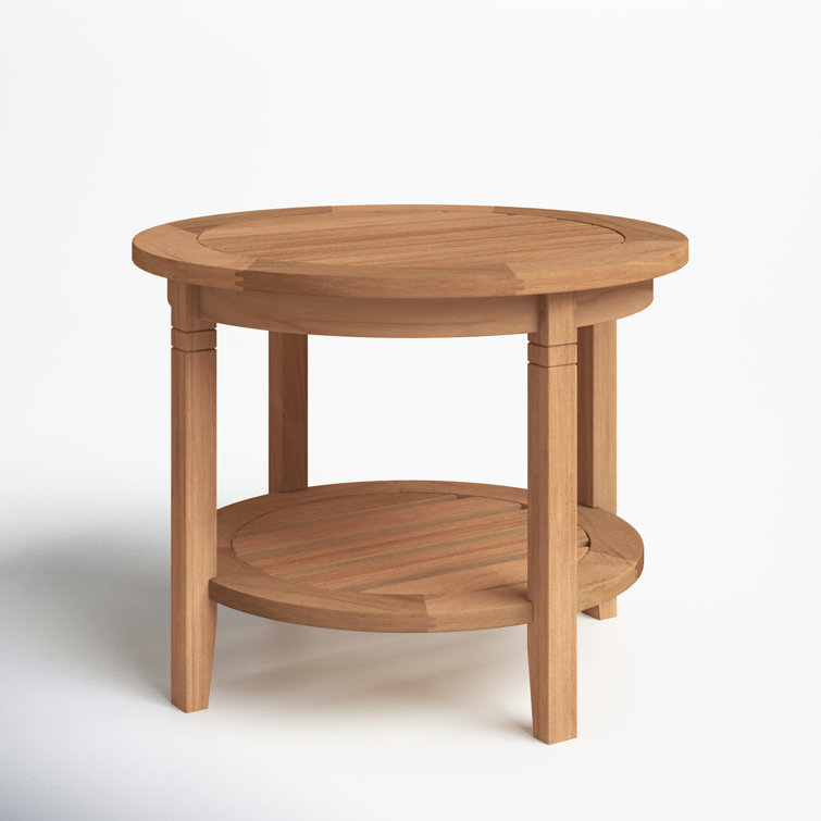 Colden Teak Outdoor Side Table
