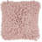 20" Pale Pink Soft Nubby Shag Throw Pillow