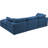 Atis Velvet L-Shaped Sectional Reversible-476492543