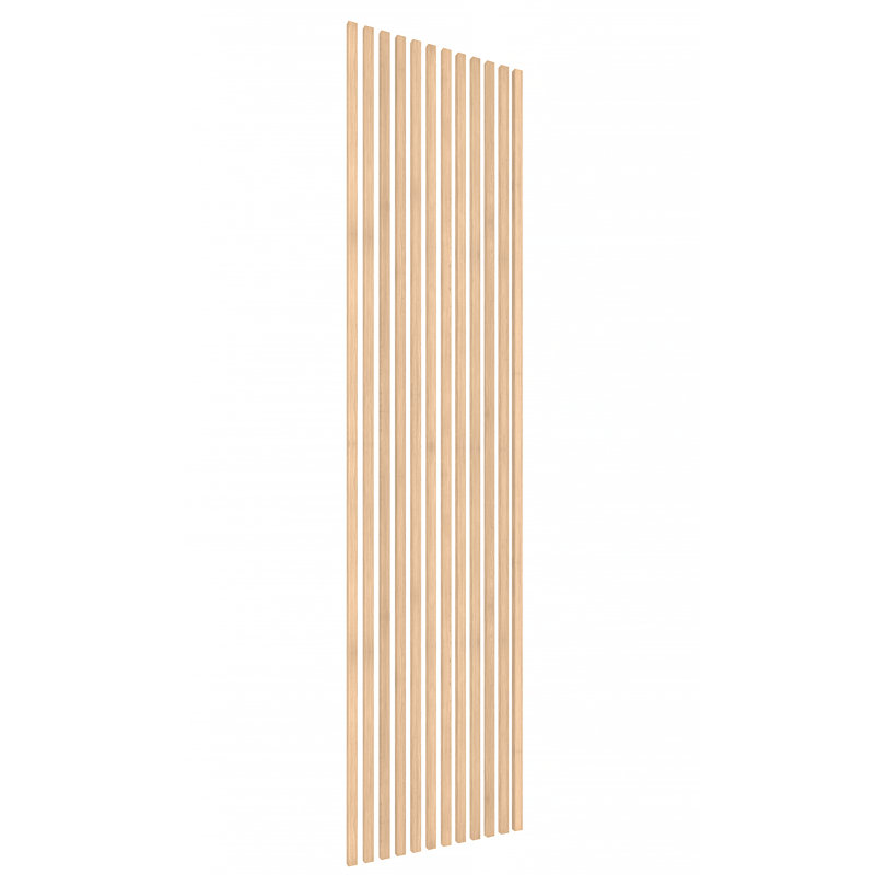94 po x 1,06 po panneaux de fibres à densité moyenne, panneaux de lattes de bois avec placage de grain de bois, Chêne clair