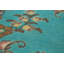 Tapis traditionnel turquoise 8 x 11