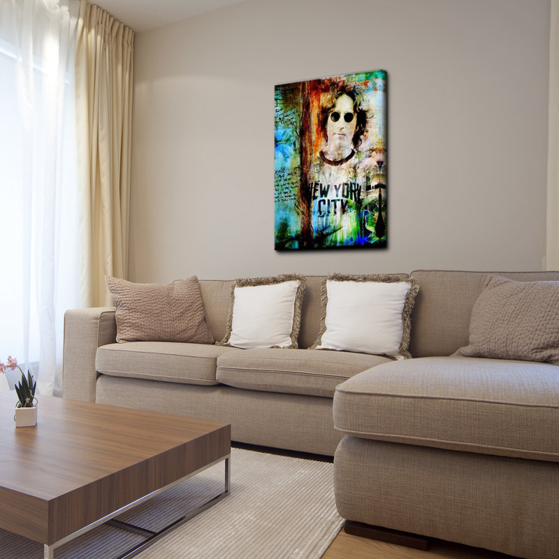 Reproduction emblématique de la peinture «John Lennon»