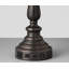 Ensemble de lampes de table en bronze Madison 29 "avec prise USB et prise Traditional
