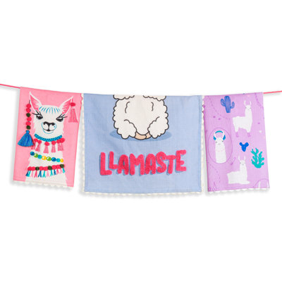 The Llamaste Artisan Kitchen Tea Towel Set of 3