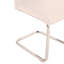Ensemble de 5 chaises de table de salle à manger, ensemble de table de salle à manger rectangulaire pour 4 personnes, table de salle à manger moderne avec 4 chaises en cuir synthétique, blanc