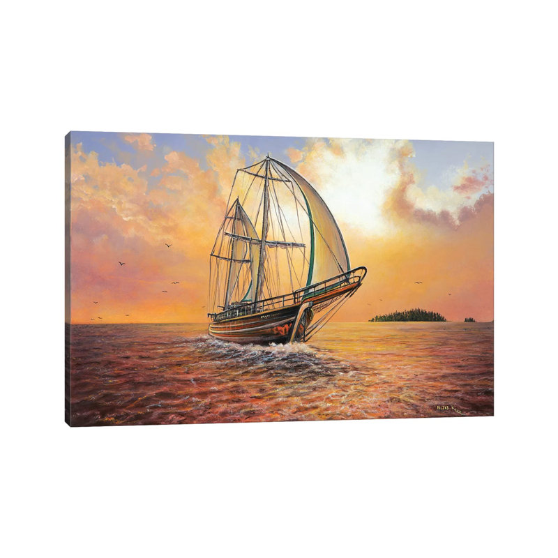 Just Passing by ColorByFeliks - Print on Canvas, Wrapped Canvas, 66.04 cm H x 45.72 cm W x 1.91 cm D