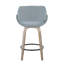 Tabouret de comptoir à hauteur fixe avec pivot-1760097599