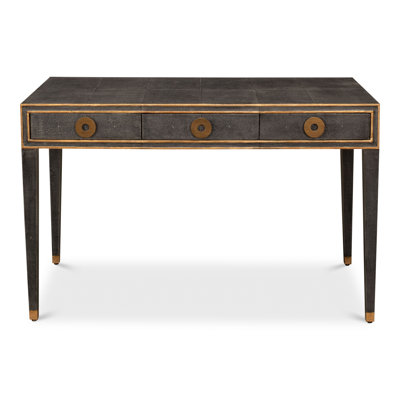 Shagreen Iron Writing Desk