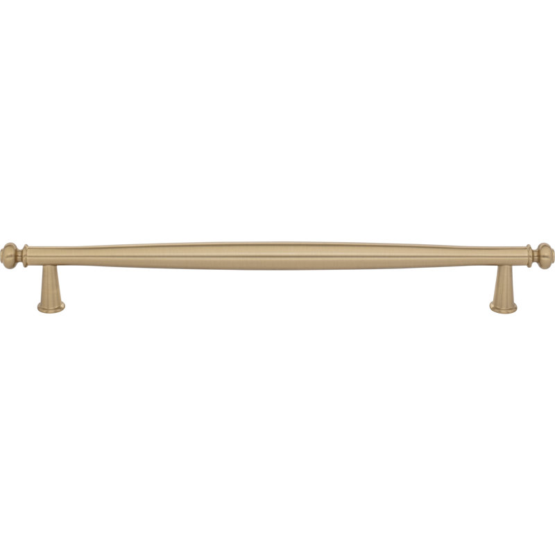 Coddington Bar Pull, 8 13/16" Center To Center, Honey Bronze
