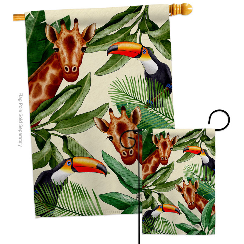 Ensemble de drapeaux à 2 côtés en polyester 40 po x 28 po