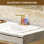 Single-Hole Touchless Bathroom Sink Faucet with Sensor and Temperature Display-108531621