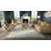 Wheaton Chevron Handmade Tufted Wool Gray and Beige Area Rug