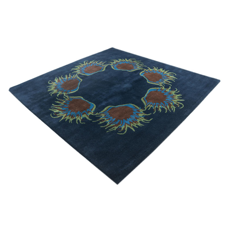 Tapis bleu marine Johansson