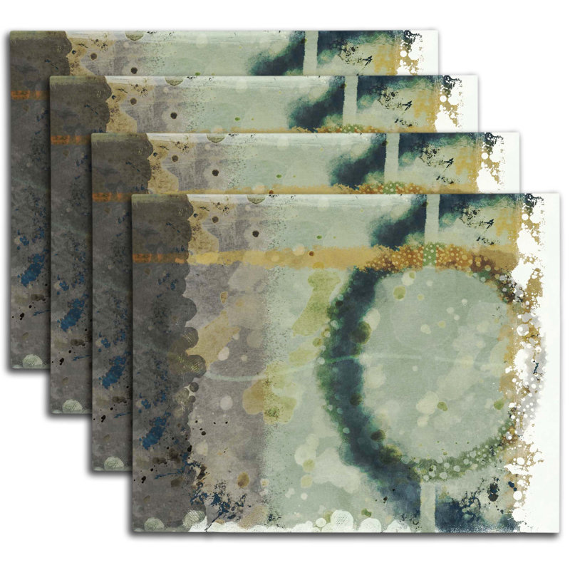 Napperon abstrait en polyester