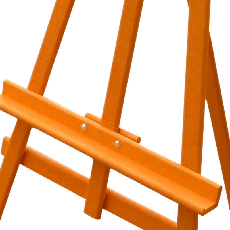 Gargi Ebern Designs Folding Wood Tripod Easel, 180'Hx51'Wx45'D, Orange