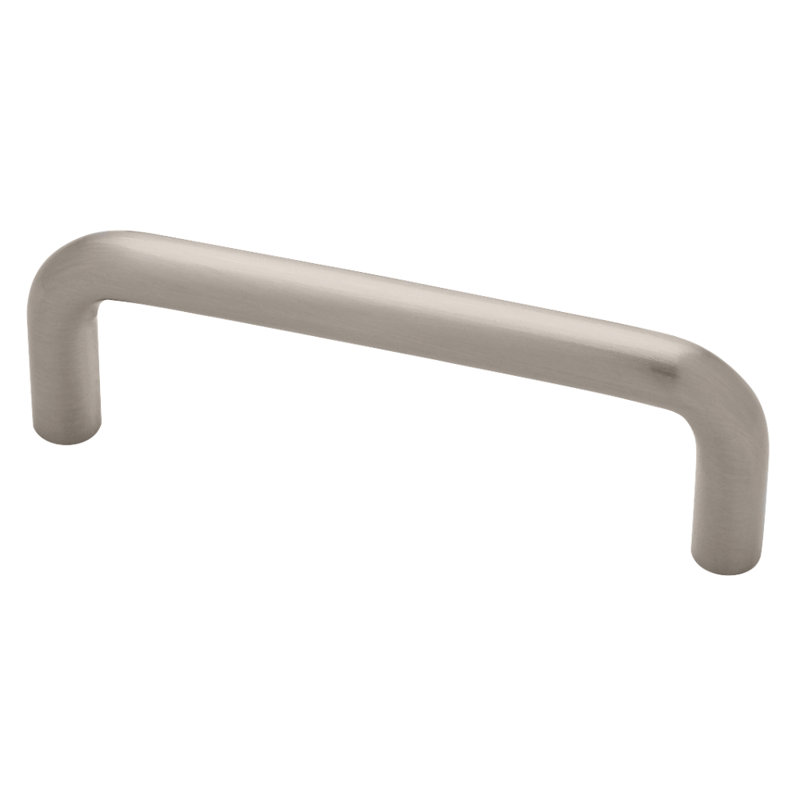 Builders Program 3" Center to Center Bar Pull, 3", Satin Nickel