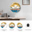 Horloge murale en verre Sydney-326730492