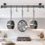 Handcrafted Low Ceiling Bar Hammered Steel-837060801