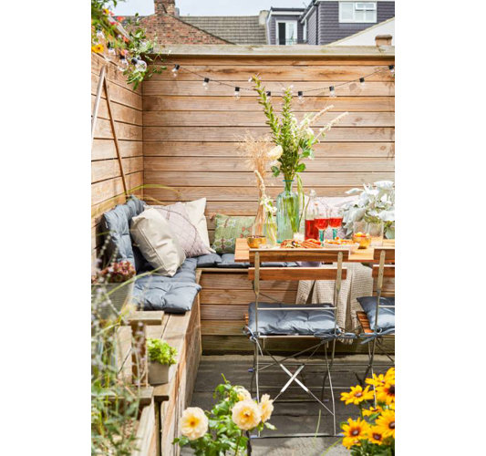timber bench