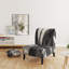 Minimalistic Roller II - Mid-Century Upholstered Slipper Chair